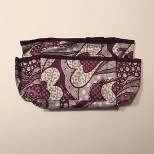 Thirty-One Mini Organizer in purple and green